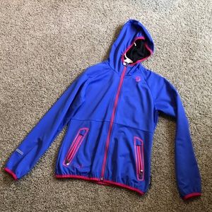 Blue and pink Scott jacket
